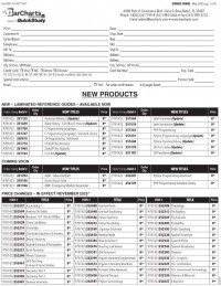 May 2025 Orderform